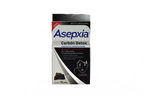 Parche Carbon Detox X 12 U
