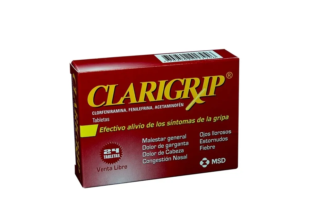 Clarigrip 24 Tabletas