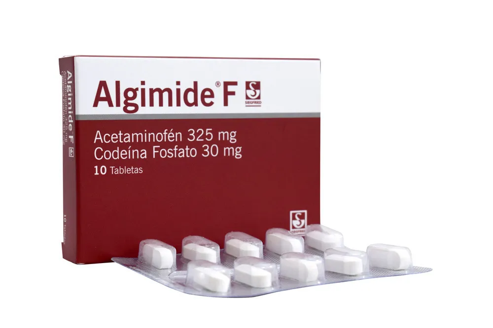Algimide F 325 Mg 10 Tabletas