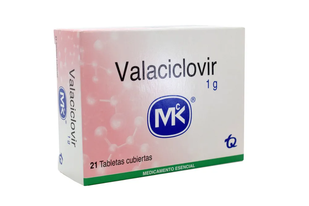 Valaciclovir 1 G 21 Tabletas Mk (A)
