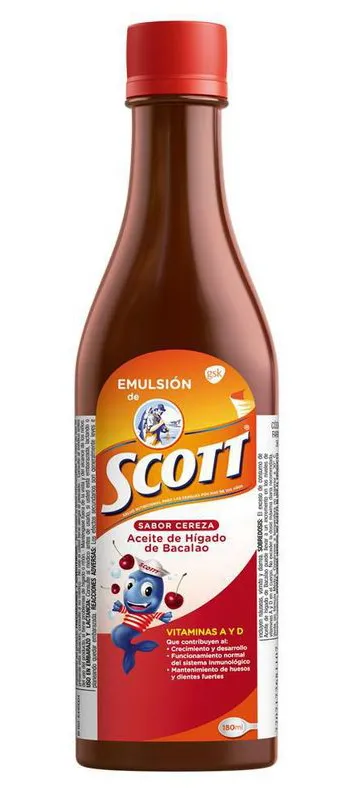 Emulsion Scott Cereza X 180 Ml