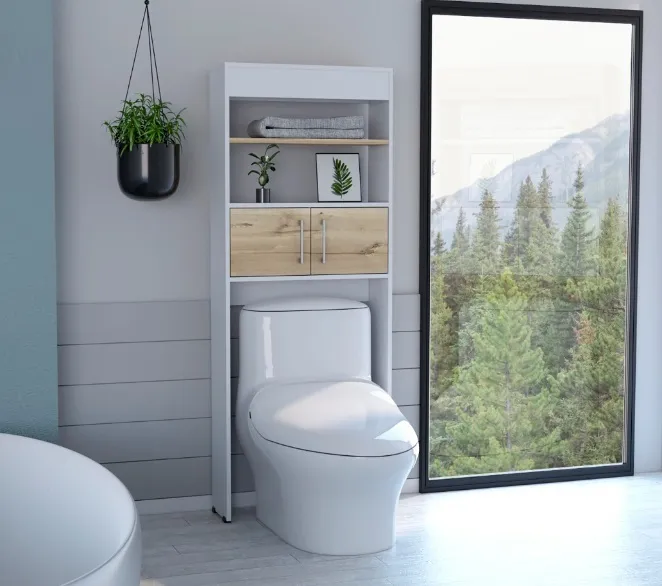 Mueble optimizador WC Bath Blanco Duna