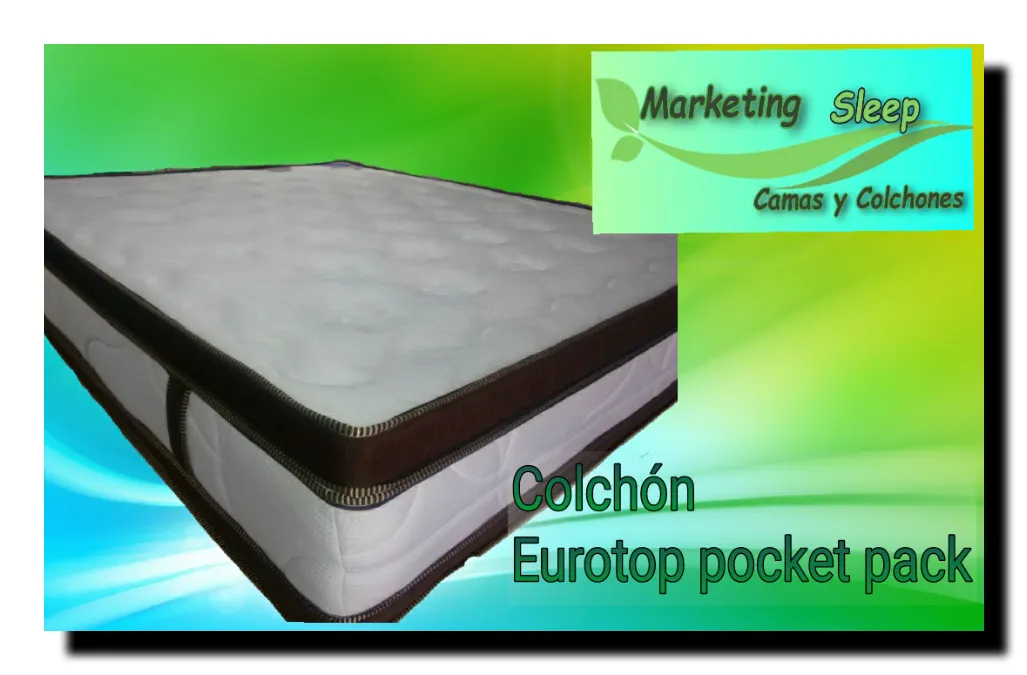 Colchón Eurotop pocket pack