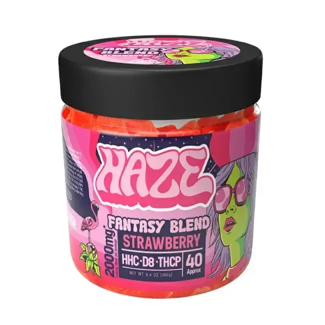 Gomitas Haze Fantasy Blend 2000MG Hybrid Strawberry