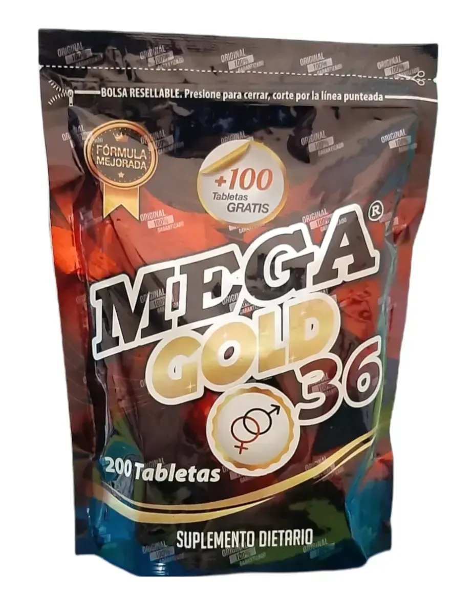 BOLSA MEGA GOLD 36