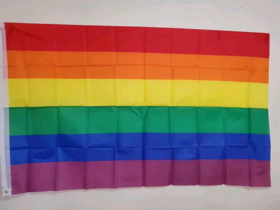 Bandera LGBT+ grande 