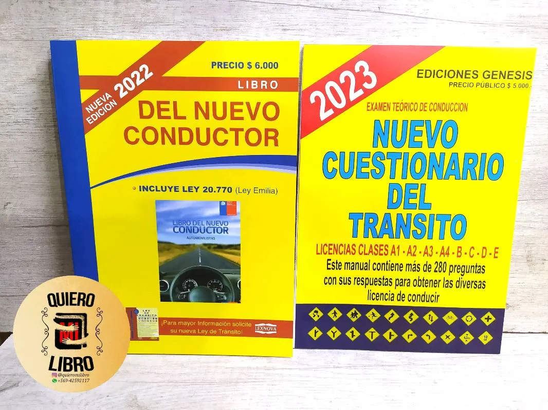 Bilogia Manual El Nuevo Conductor + El cuestionario 2022