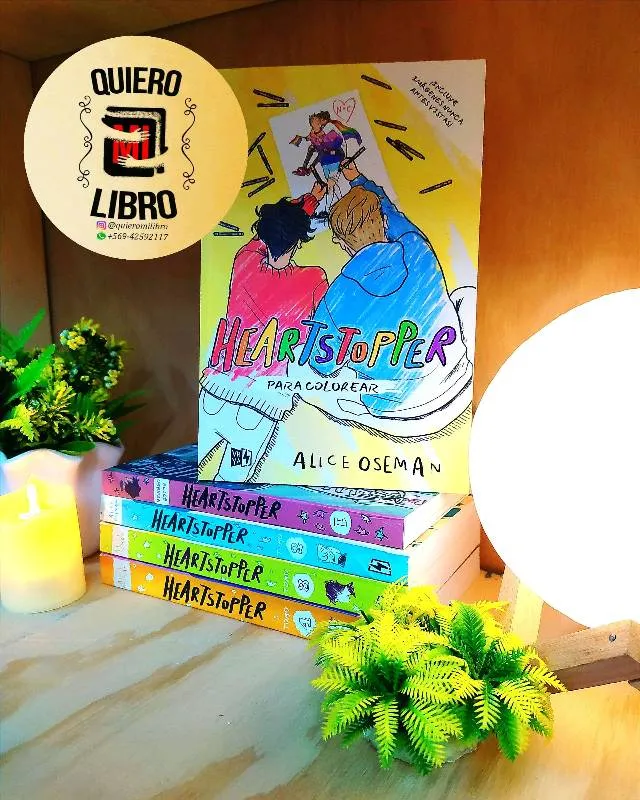 Saga Heartstopper + Libro para colorear - Alice Oseman