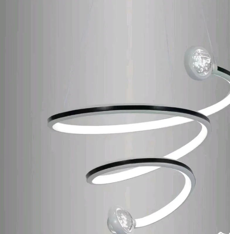 Lámpara Colgante en Espiral