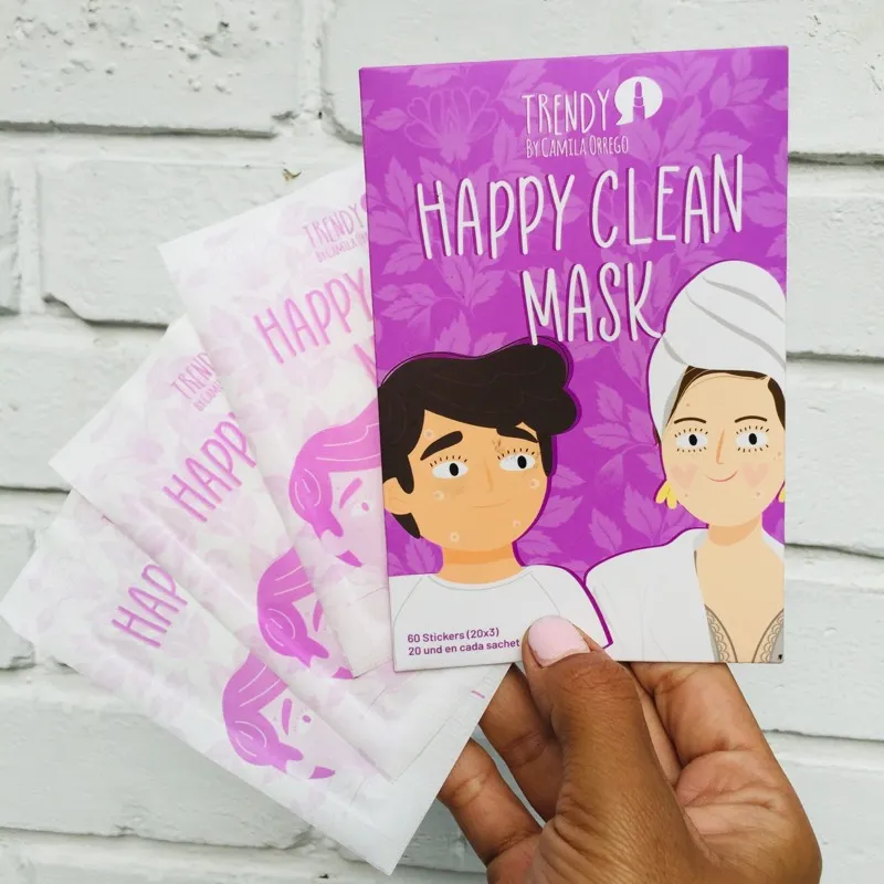 Happy clean mask 