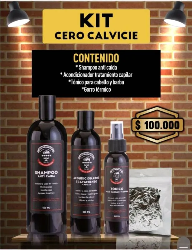 Kit Cero Calvicie 