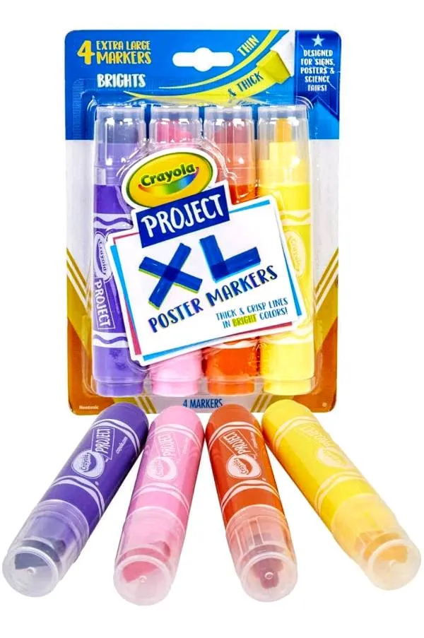 Marcadores Maxi Project XL poster markers Crayola