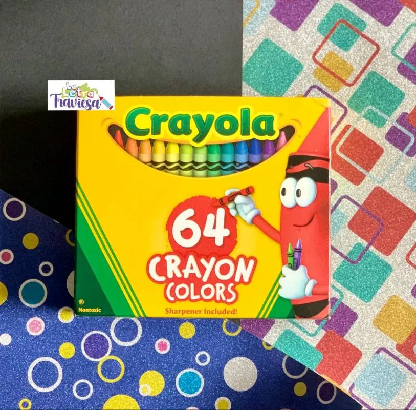 Crayones Crayola 64 Crayon colors 