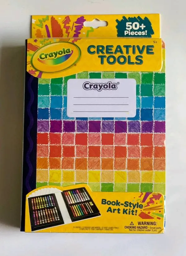 Kit de arte viajero Creative Tools Crayola 