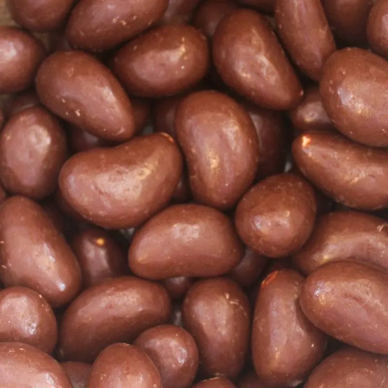 Cashew cubierto con chocolate orgánico al 55%