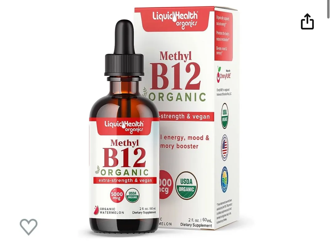 Vitamina B12 gotas 60ml (refrigerar una vez abierto)