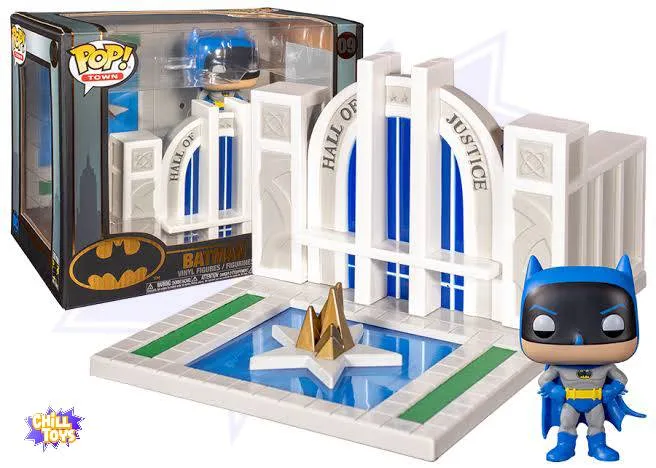 Funko Pop! - Batman With The Hall Of Justice #09