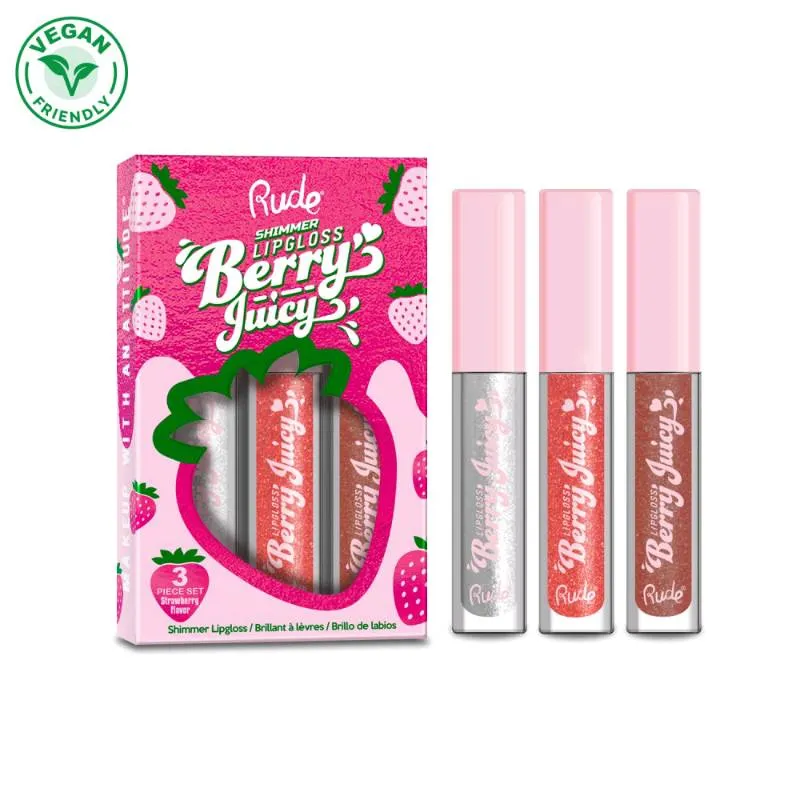  Berry Juicy Lip Gloss Set  Rude 