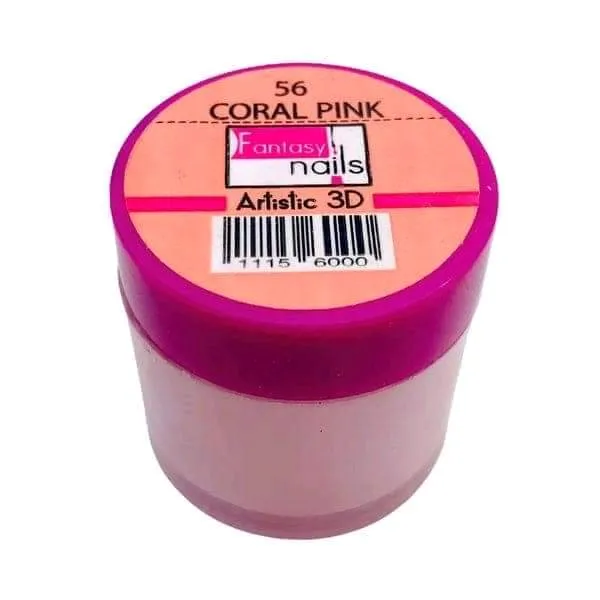 Acrílico Acricolor Coral Pink #56 Fantasy Nails