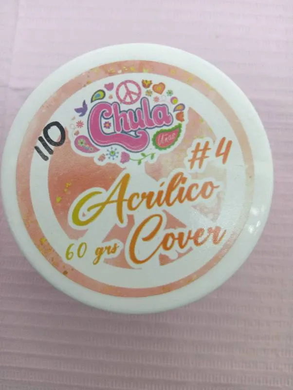 Cover Acrílico #4 Chula 60g