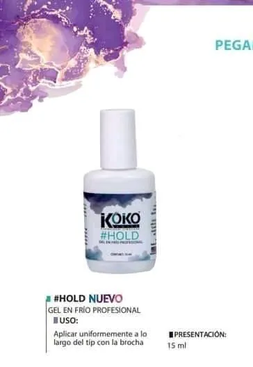 Resina de brocha Koko Nails 