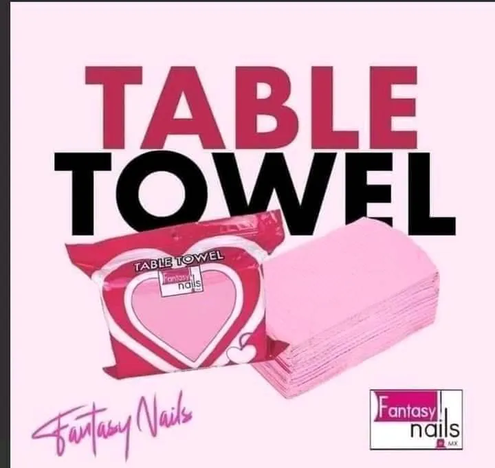 Toallas table towel Fantasy Nails 