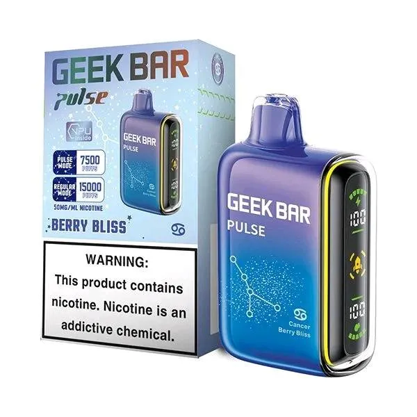 Vaporizador Desechable Geek Bar 15 000 Puff Berry Bliss