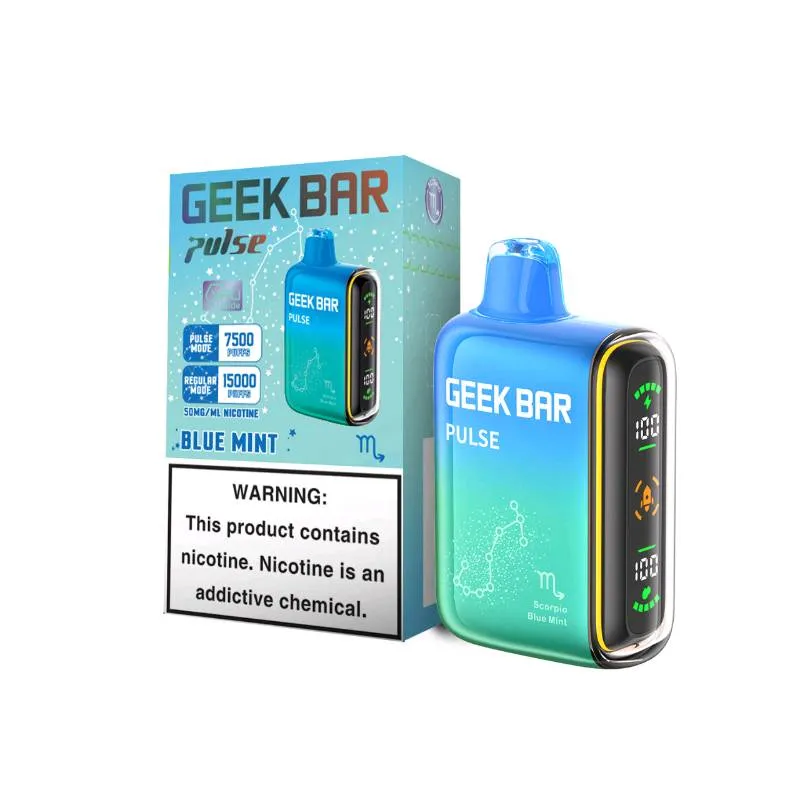 Vaporizador Desechable Geek Bar 15 000 Puff Blue Mint