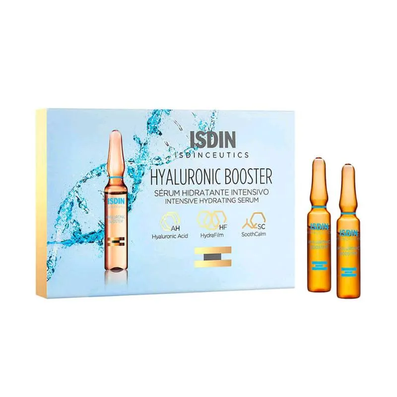 AMPOLLAS HIDRATANTES Hyaluronic booster ISDIN 