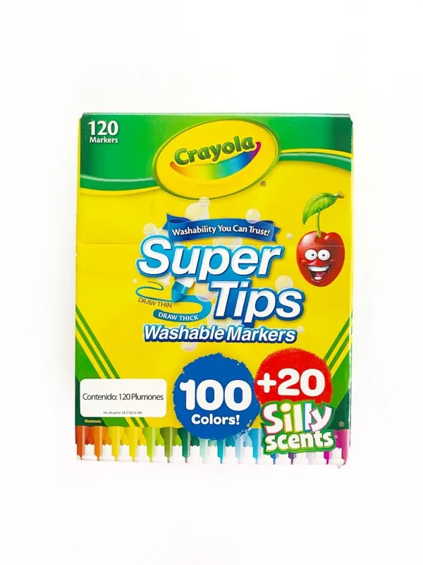 Crayola 120 SUPERTIPS