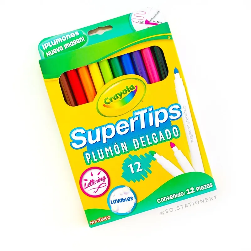 Crayola Supertips x12