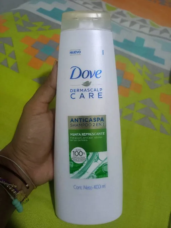 Shampoo DOVE 2 en 1 _ Anticaspa 