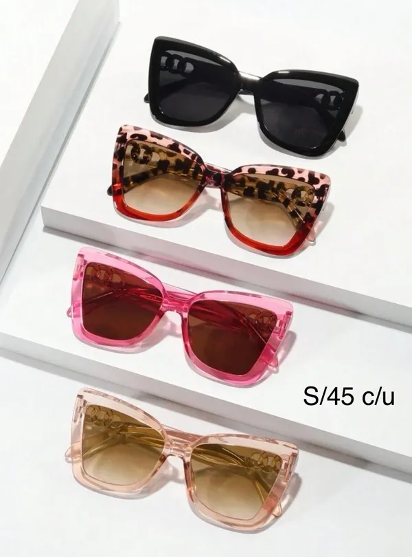 Gafas de sol estilo gatito 