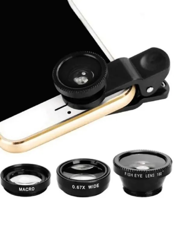 3 lentes para cámara de celular 