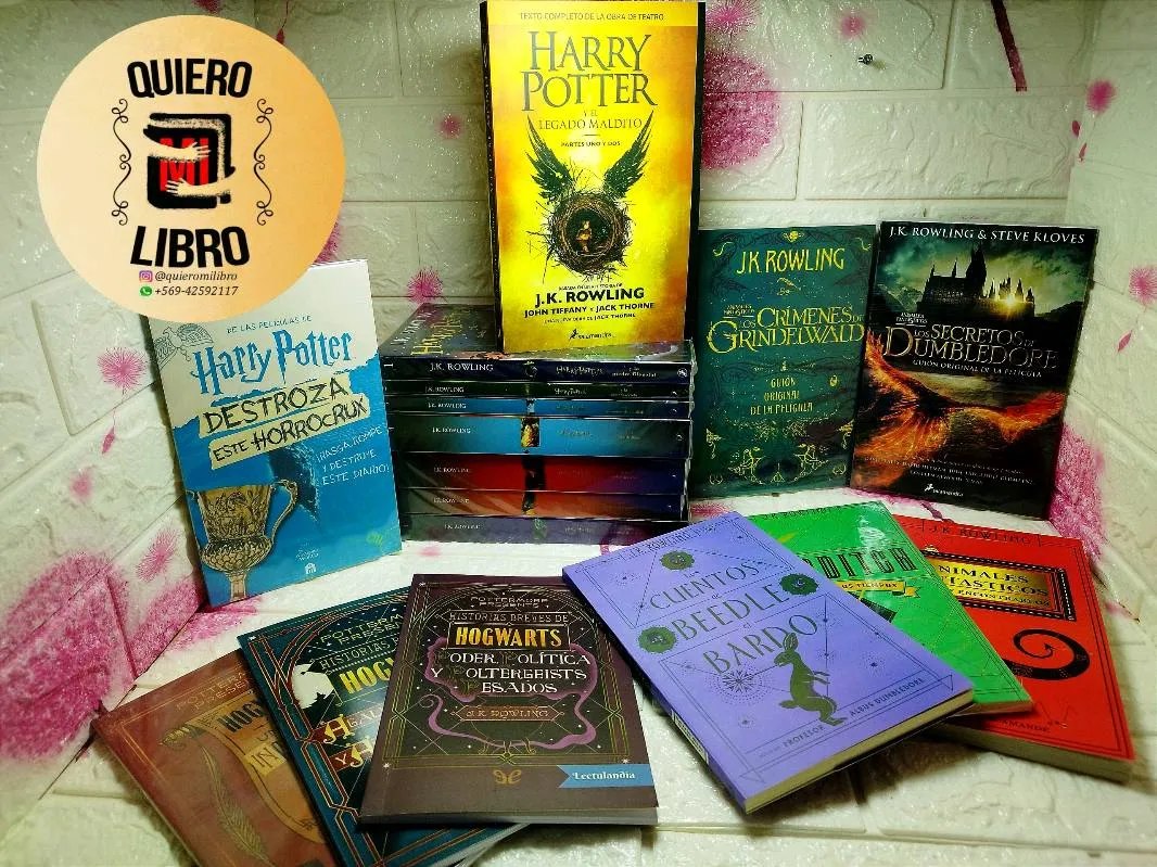 Pack Harry Potter Completo (17 Libros) Jk Rowling 
