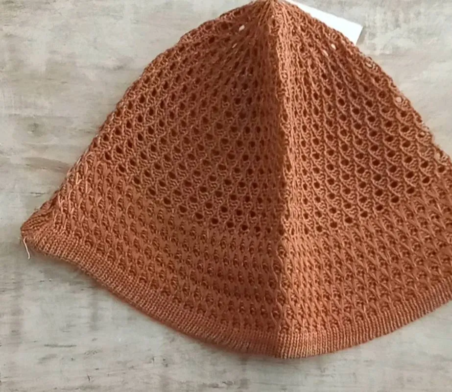 Sombrero Crochet Café 