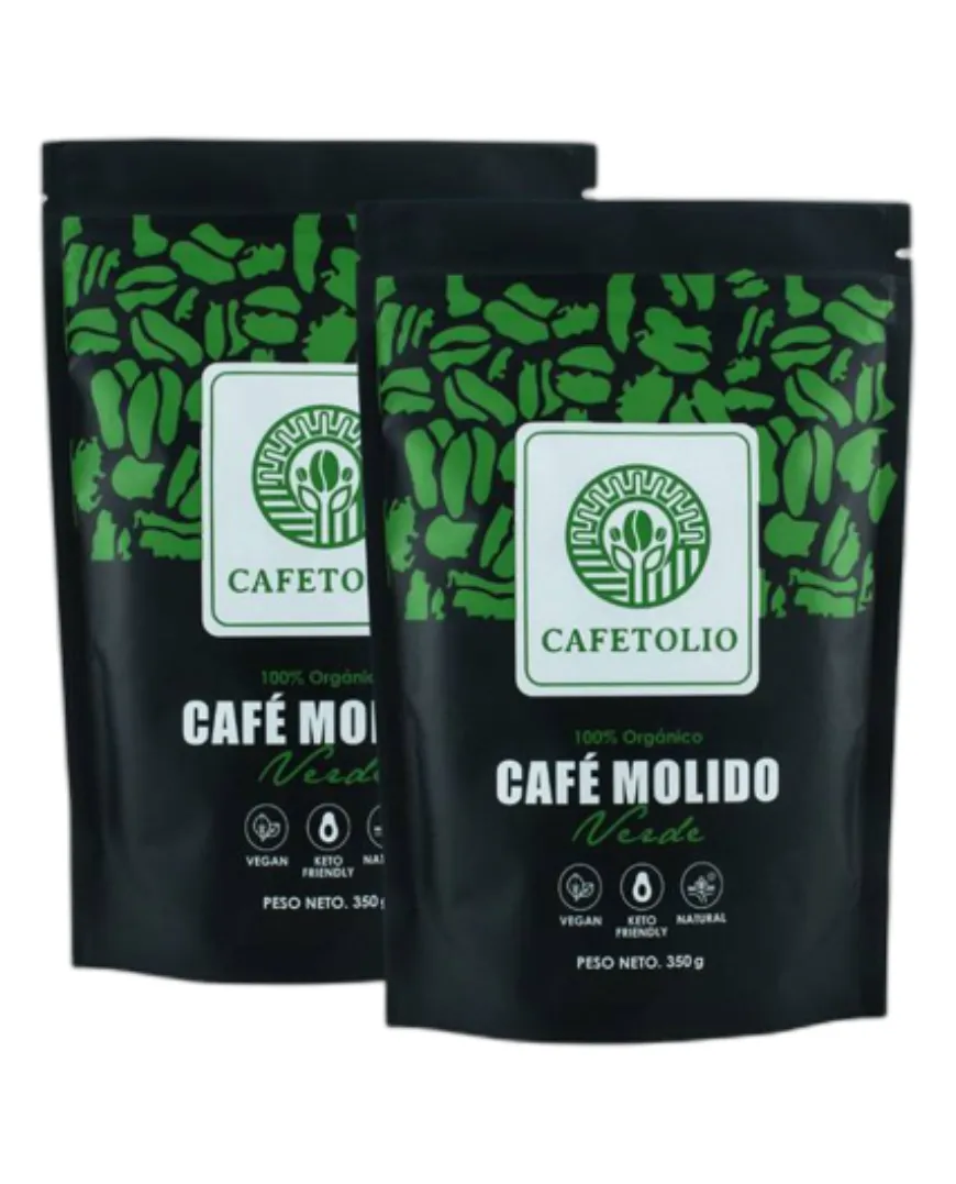 Café Molido Verde x 350 grs (Pack x2)