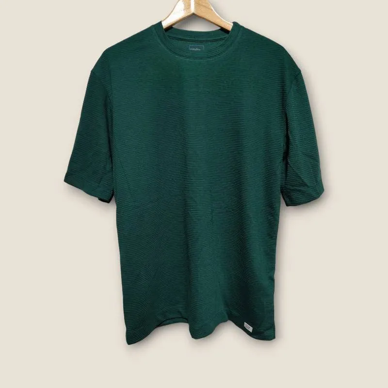 Camisa Regular Fit Texturizada (Negro-Verde-Nude-Guayaba)
