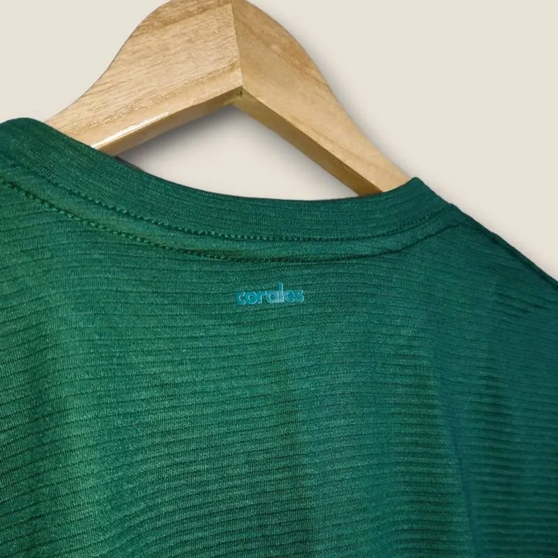 Camisa Regular Fit Texturizada (Negro-Verde-Nude-Guayaba)