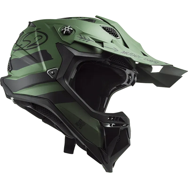 CASCO CROSS-ENDURO LS2 MX700 SUBVERTER EVO CARGO MATT MILITARY
