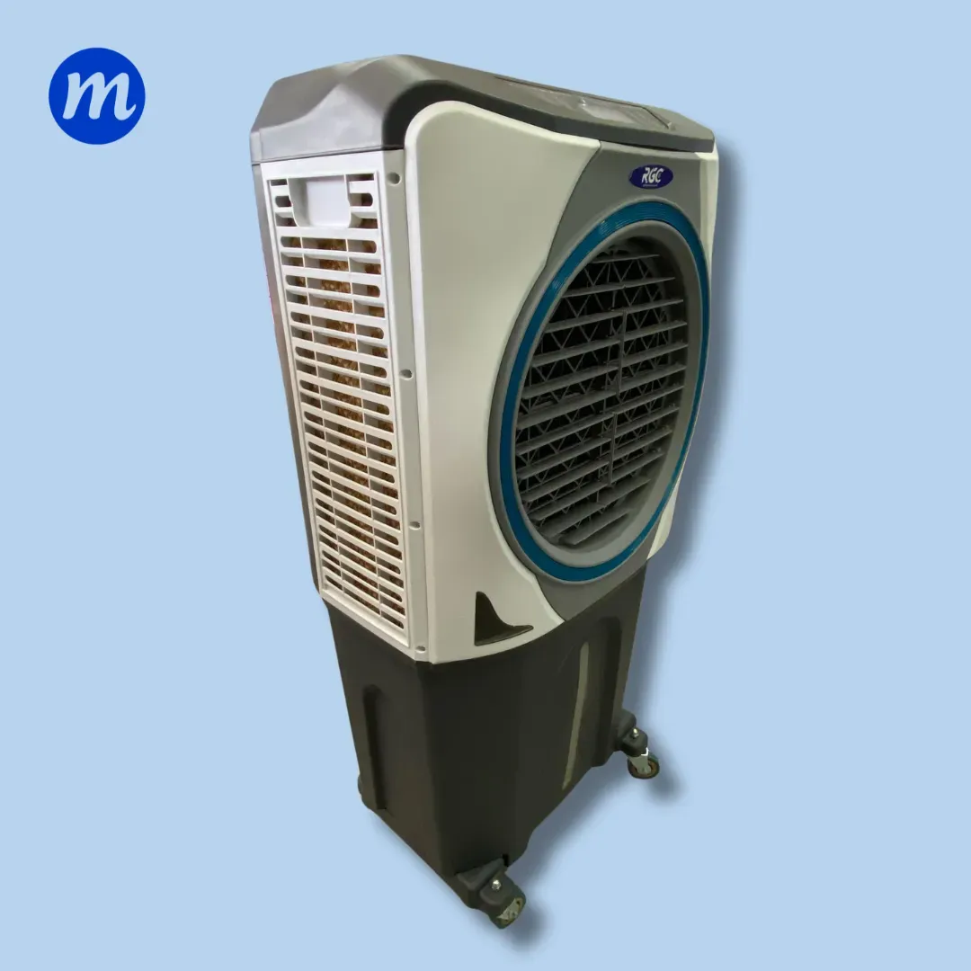 ENFRIADOR EVAPORATIVO 45 METROS 110 VOLTIOS 100 LITROS DE AGUA