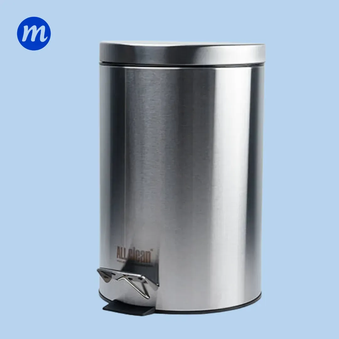 PAPELERA 7 LITROS ACERO INOXIDABLE CP1570 ALL CLEAN