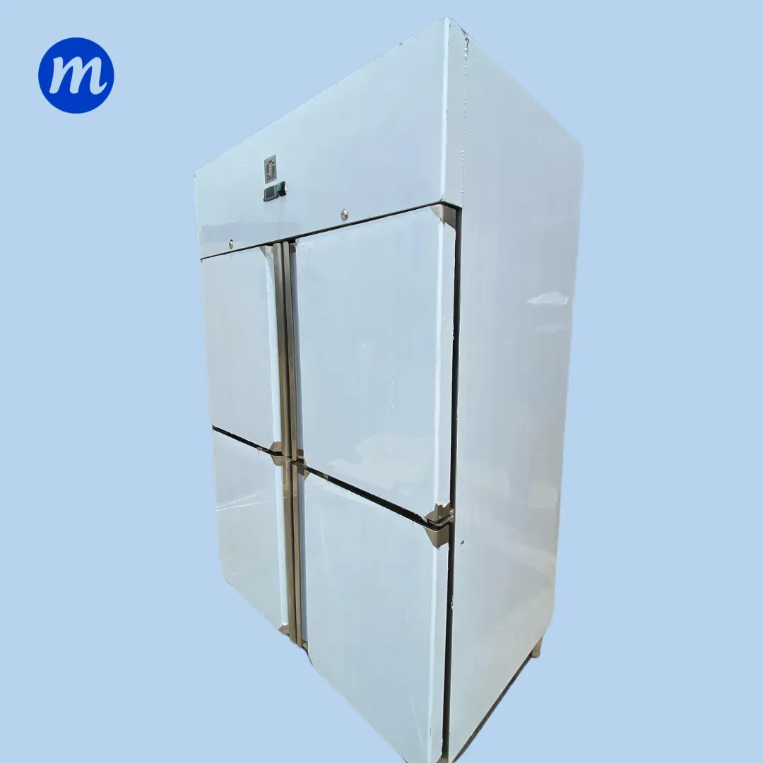 CONGELADOR VERTICAL 4 PUERTAS EN ACERO 1200L 110V SNZFREZ2 SENZANI