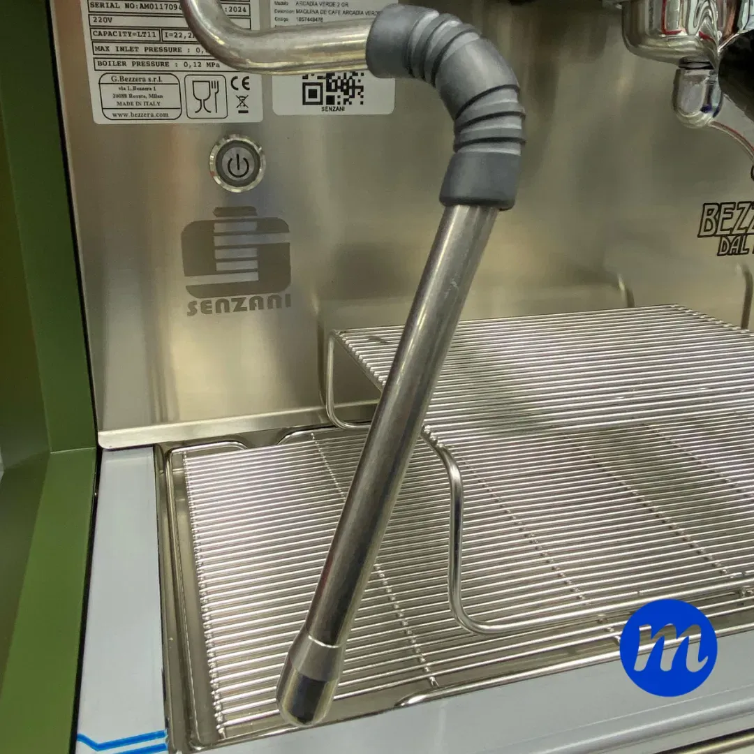 MAQUINA DE CAFE 2 GRUPOS ARCADIA VERDE 11 LITROS 220V BEZZERA