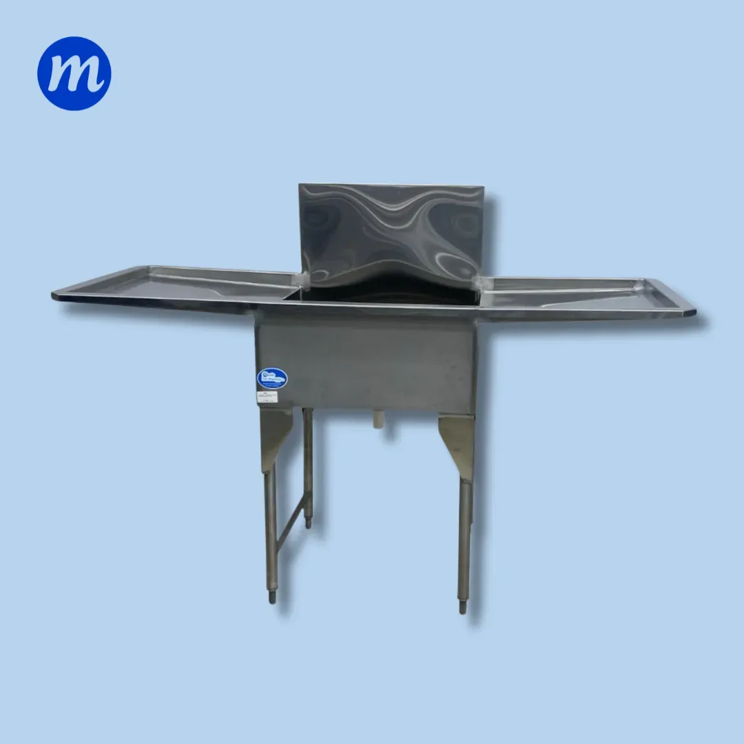 FREGADERO 1 PONCHERA EN A/I CON DOBLE ESCURRIDOR