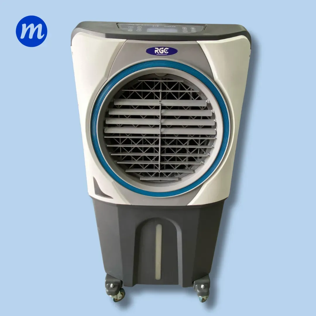 ENFRIADOR EVAPORATIVO 45 METROS 110 VOLTIOS 100 LITROS DE AGUA