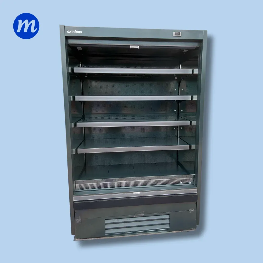 MULTIDECK AUTOCONTENIDO 558L NEGRO 220V INFRICO