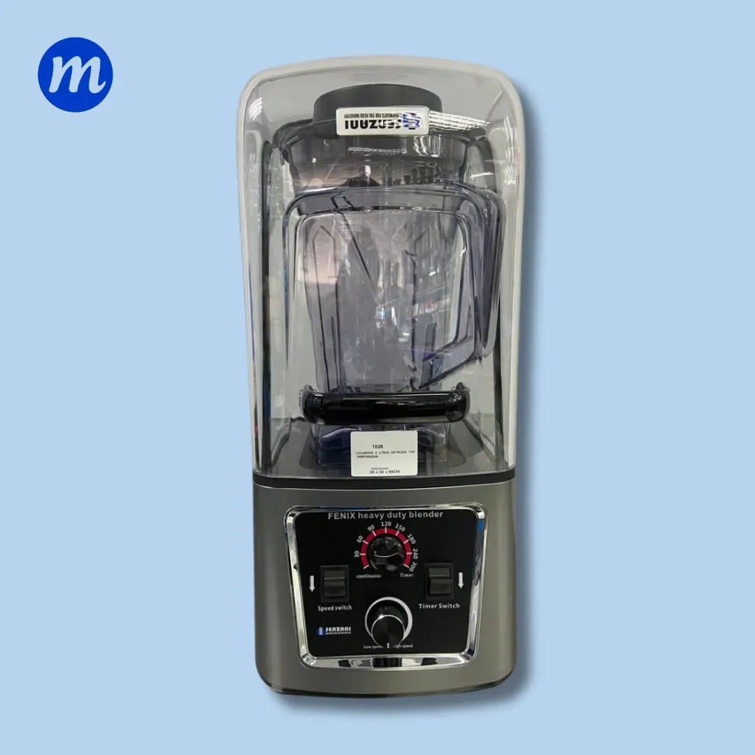 LICUADORA 4 LITROS ANTIRUIDO 110V 2200W 27000RPM SENZANI