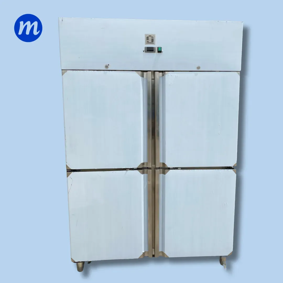 CONGELADOR VERTICAL 4 PUERTAS EN ACERO 1200L 110V SNZFREZ2 SENZANI