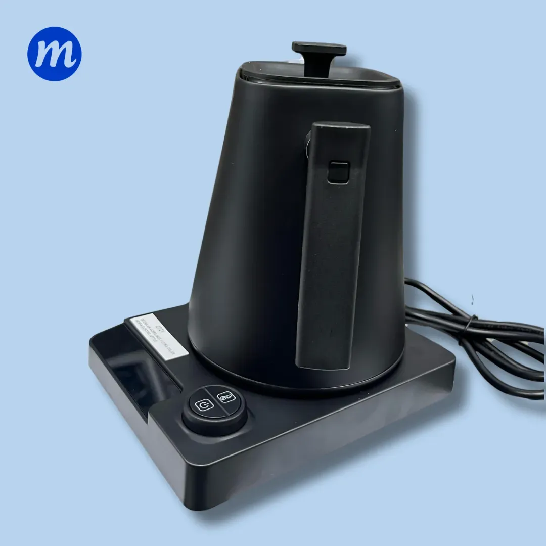 TETERA EN ACERO INOX 1 LITRO COLOR NEGRA ELECTRIC KETTLE